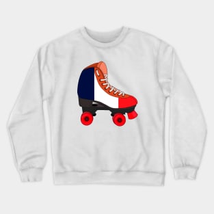 Roller Skating France Crewneck Sweatshirt